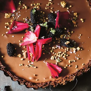 Cardamom ganache